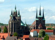 Erfurt - hoofdstad van Thüringen